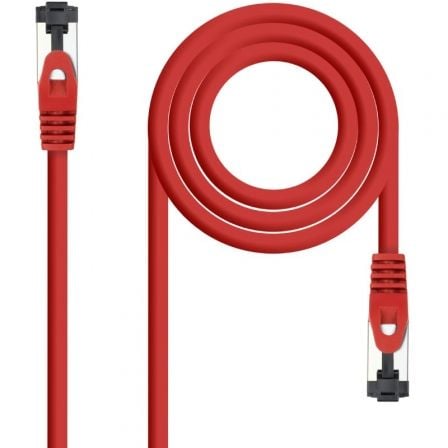Nanocable Cable red Cat. 8.1 2GHZ SSTP Rojo 0,30m